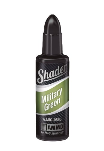 Go to product AMMO MIG 0865 - Military Green Shader 10 ml