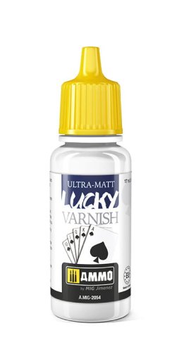 Go to product AMMO MIG 2054 - Lucky Varnish Ultra Matt 17 ml