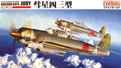 Go to product FINE MOLDS FB8 - 1:48 IJN Carrier Bomber D4Y4 Judy