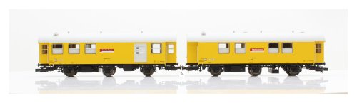 Go to product Piko 55918 H0 - Set of 2 workshop and welfare wagons 3yg Bahnbau DB AG with sound