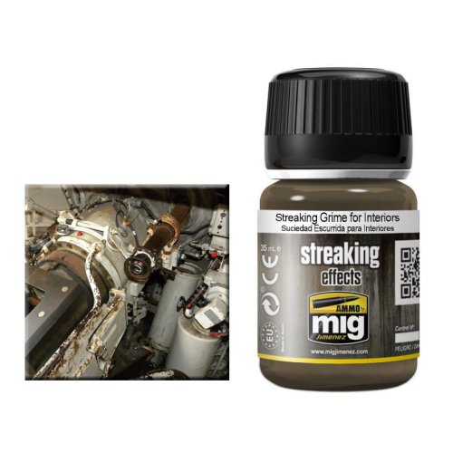 Go to product AMMO MIG 1200 - Streaking Grime for Interiors