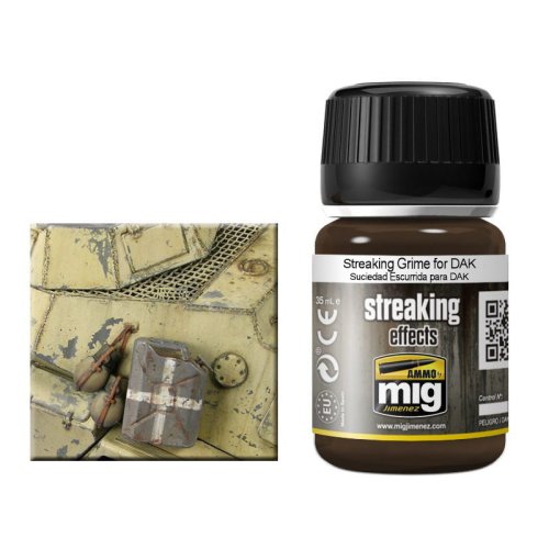Go to product AMMO MIG 1201 - Streaking Grime for DAK