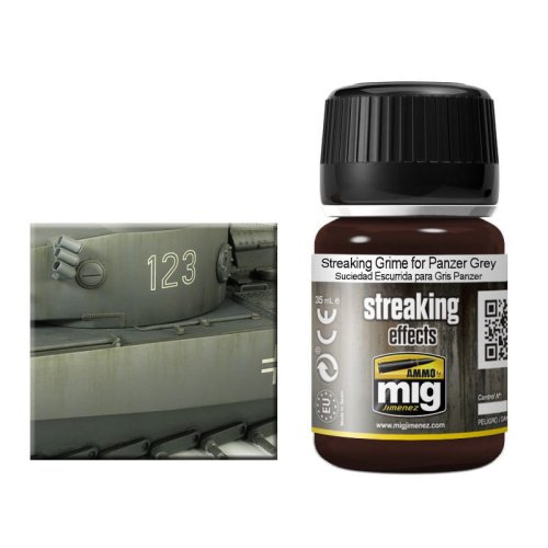 Go to product AMMO MIG 1202 - Streaking Grime for Panzer Grey