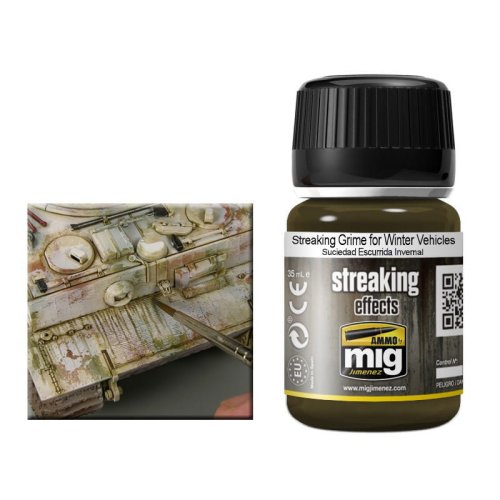 Go to product AMMO MIG 1205 - Streaking Grime for Winter Vehicle
