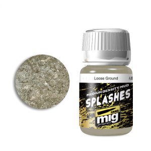 AMMO MIG 1752 - Medium Density Mud Splashes - Loose Ground