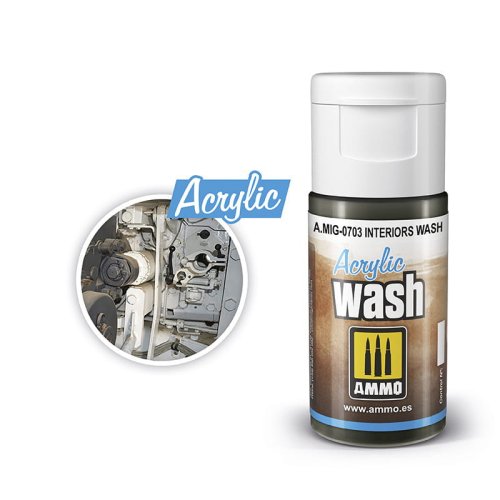 Go to product AMMO MIG 0703 - Interiors - wash akrylowy 15 ml