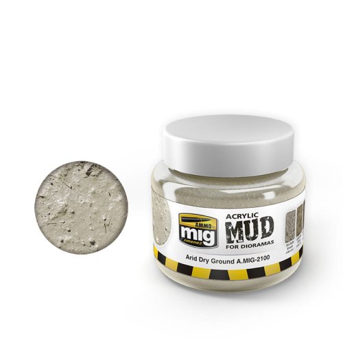 Go to product AMMO MIG 2100 - Acrylic Mud - Arid Dry Ground 250 ml