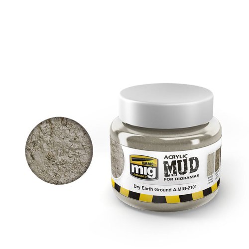Go to product AMMO MIG 2101 - Acrylic Mud - Dry Earth Ground 250 ml