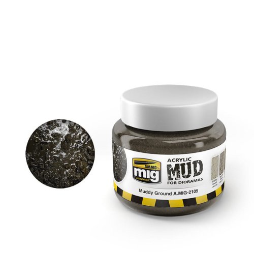 Go to product AMMO MIG 2105 - Acrylic Mud - Muddy Ground 250 ml
