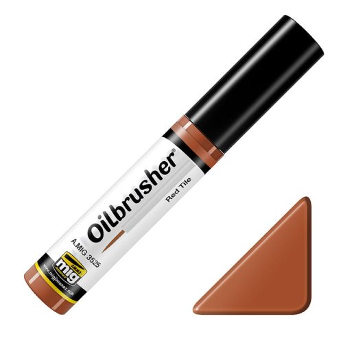 Go to product AMMO MIG 3525 - Oilbrusher - Red Tile