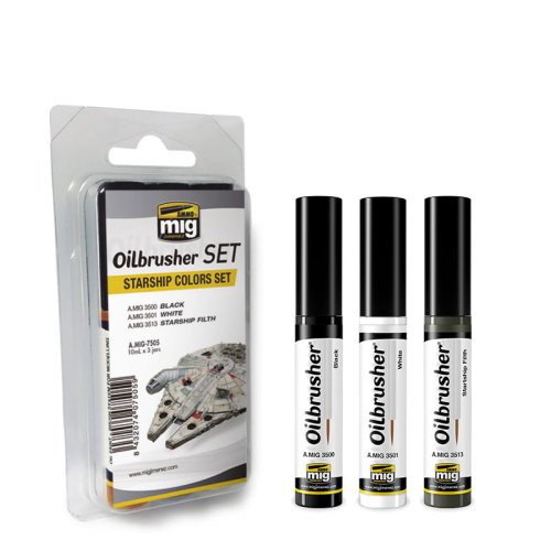 Go to product AMMO MIG 7505 - Oilbrusher Set - Starship Colors Set