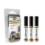AMMO MIG 7506 - Oilbrusher Set - Light Fading Set