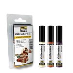 AMMO MIG 7513 - Oilbrusher Set - Starship Markings Set