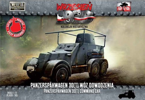 Go to product First To Fight 105 - September 1939 - 1:72 Panzerspahwagen 30(t) Command Car