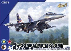 Great Wall Hobby 4831 - 1:48 Su-30 MKM/MK/MKA/SME Flanker-H Multi-Role Fighter