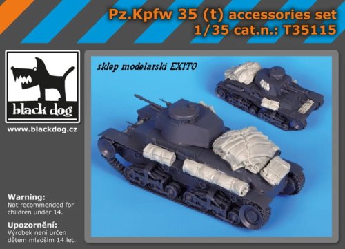 Go to product BLACK DOG T35115 - 1:35 Pz.Kpfw.35(t) accessories set
