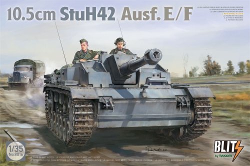 Go to product Takom 8016 - 1:35 10,5 cm StuH 42 Ausf.E/F