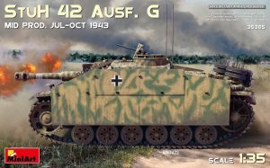 Miniart 35385 - 1:35 StuH 42 Ausf. G  Mid Prod. Jul-Oct 1943