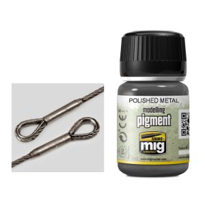 Ammo Mig 3021 - Polished Metal Pigment 35 ml