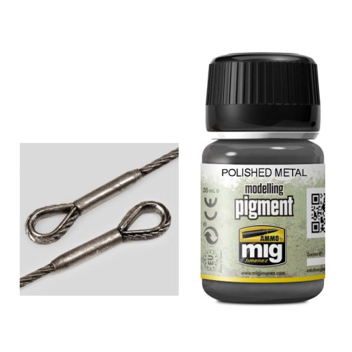 Go to product Ammo Mig 3021 - Polished Metal Pigment 35 ml