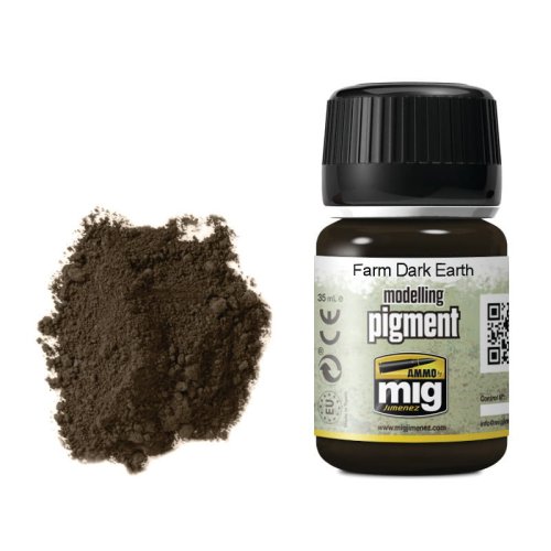 Go to product Ammo Mig 3027 - Farm Dark Earth Pigment 35 ml