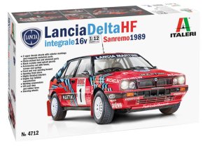 Italeri 4712 - 1:12 Lancia Delta HF Integrale 16v Sanremo 1989