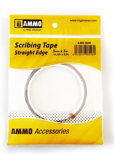 Go to product AMMO MIG 8246 - Line scribing tape 5mm