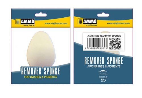 Go to product AMMO MIG 8562 - Teardrop Sponge