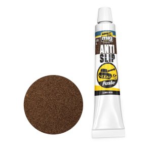 AMMO MIG 2035 - Anti Slip Paste - Brown Color for 1:35 - 20 ml