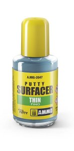 Ammo Mig 2047 - Szpachlówka w płynie Putty Surfacer Thin 30 ml