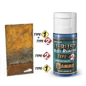 Ammo Mig 2258 - U-Rust - Rust Reactor Type 2  15 ml