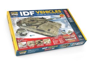 AMMO MIG 7701 - IDF Vehicles Solution Box Colors and Weathering System