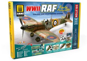 AMMO MIG 7722 - WWII RAF Early Aircraft Solution Box