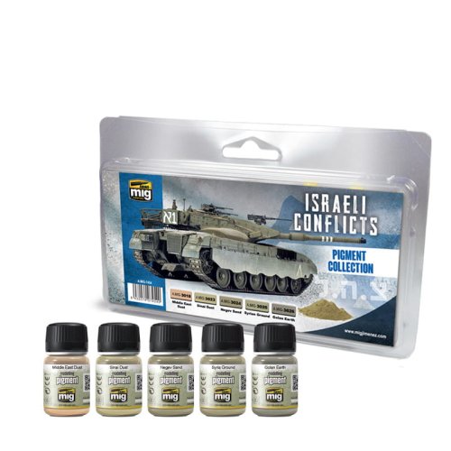 Go to product AMMO MIG 7454 - Israeli Conflicts Pigment Collection