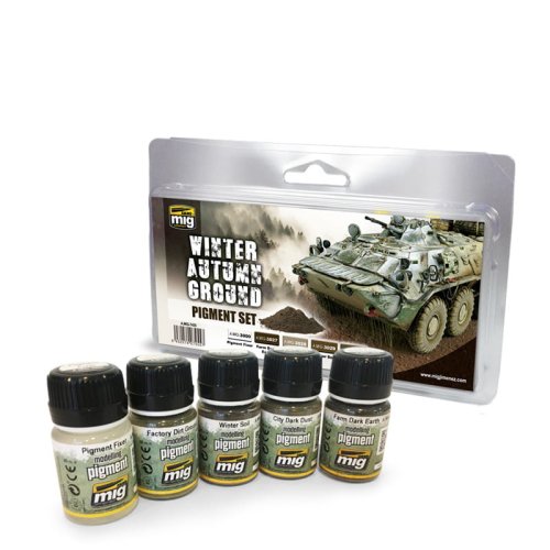 Go to product AMMO MIG 7455 - Winter Autumn Ground Pigment Set