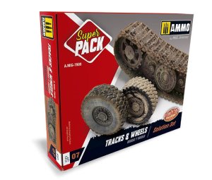 AMMO MIG 7808 - Tracks & Wheels Solution Set - Super Pack