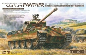 Meng Model TS054 - 1:35 Sd.Kfz. 171 Panther Ausf. G Late w/ FG1250 Active Infraded Night Vision System
