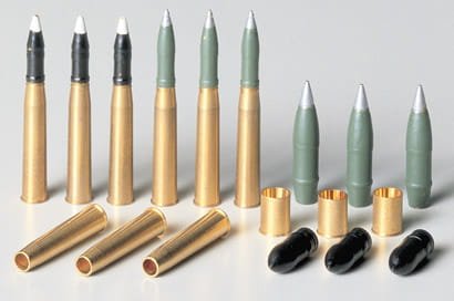 Go to product TAMIYA 35198 - 1:35 StuG III Brass 75mm & 105mm Projectiles