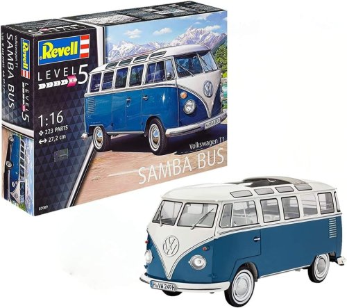 Go to product Revell 07009 - 1:16 Volkswagen T1 Samba Bus