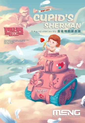 Go to product Meng Model WWV003 - World War Toons Cupid's Sherman