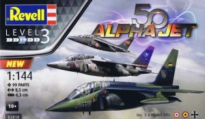 Revell 03810 - 1:144 50th Anniversary Alpha Jet