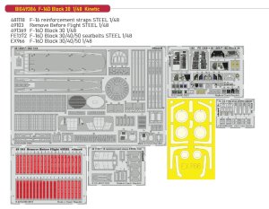 Eduard BIG49384 - 1:48 F-16D Block 30