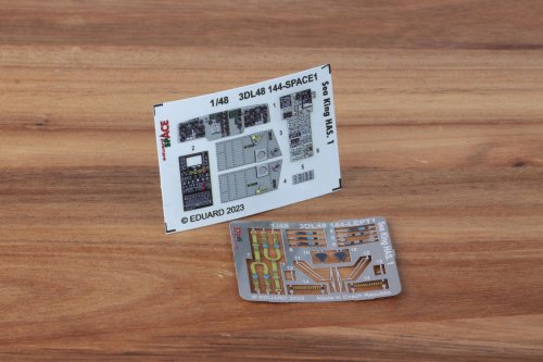Go to product Eduard 3DL48144 - 1:48 Sea King HAS.1 Space 3D Decals + PE