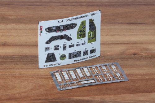 Go to product Eduard 3DL32020 - 1:32 TBD-1 Space 3D Decals + PE