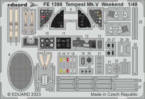 Go to product Eduard FE1398 - 1:48 Tempest Mk.V Weekend