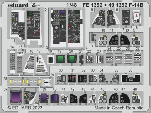 Go to product Eduard FE1392 - 1:48 F-14B
