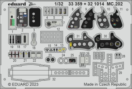 Go to product Eduard 33359 - 1:32 MC.202
