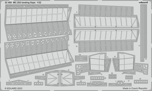 Go to product Eduard 32488 - 1:32 MC.202 landing flaps