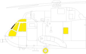 Eduard EX990 - 1:48 Sea King TFace