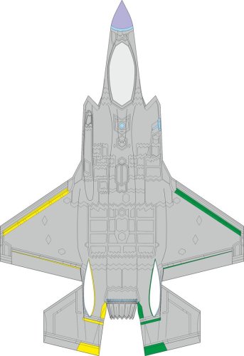 Go to product Eduard CX655 - 1:72 F-35A RAM panels late